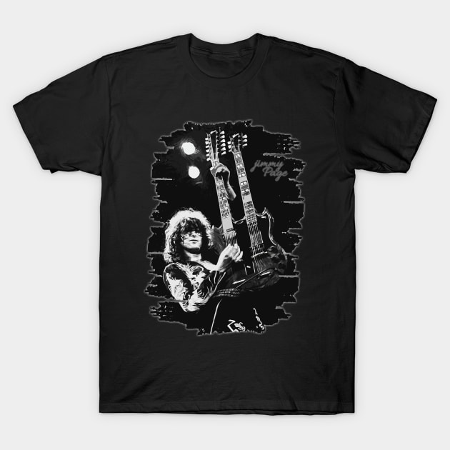 Jimmy page \ Poster Art T-Shirt by Nana On Here